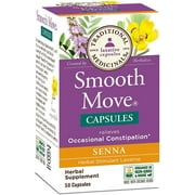 Traditional Medicinals Smooth Move Occasional Constipations, Senna, 50ct