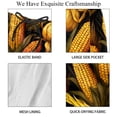 thumbnail image 4 of luoweisi Men's Beach Shorts Quick Dry Swim Trunks with Mesh Lining Thanksgiving Corn 2XL, 4 of 5