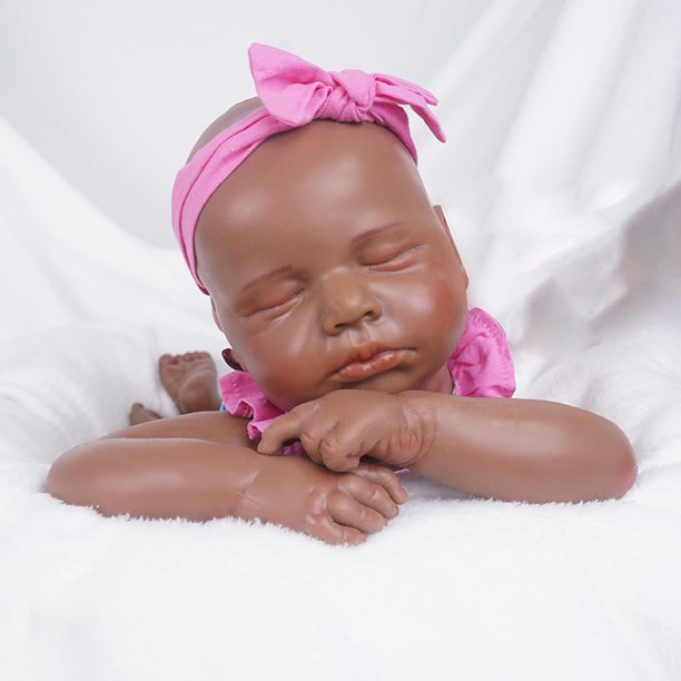 Muñeca Reborn YaluoQian de silicona realista de cuerpo entero
