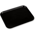 thumbnail image 4 of Soro Essentials- Set of 12 Plastic Fast Food Tray 14" x 18" Black Color- Cafeteria Fast Food Trays Rectangular Restaurant Serving Trays for Coffee Table Kitchen Party, 4 of 6