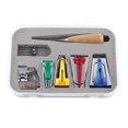 thumbnail image 1 of Fyydes Fabric Bias Tool,Fabric Binding Sew Multifunction Sewing Bias Tape Maker Set DIY Patchwork Craft Making Tool, Bias Tape Tool, 1 of 1