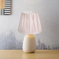 thumbnail image 6 of Fzaqwen Fabric Lampshade Drum Elegant Simple Table Lamp Shade for Farmhouse Home Bar Pink, 6 of 9