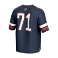 thumbnail image 3 of Unisex GameDay Greats #71 Navy Liberty Flames Lightweight Football Fashion Jersey, 3 of 3