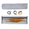 thumbnail image 6 of Lightweight Canoe Sun Shade Canopy with Kayak Accessories Gray, 6 of 9