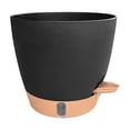 thumbnail image 3 of Lunxisen 1 Pcs Self-Watering Hanging Flower Pots Planters Outdoor Garden Indoor Flower Pot Low Maintenance, 3 of 9