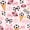 Pink 02, variant on spefrowx Cute Soccer Bow Print Twin Sheets for Fans, Pink Ice Cream Waffle Bedding, 3 Pieces, 1 Flat Sheet, 1 Fitted Sheet and 1 Pillowcase