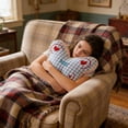 thumbnail image 3 of Deeceymbur Butterfly Shape Backrest Pillow Lumbar Support Cushion Bed Chair Sofa Reading Pillow Decorative Throw Pillow Comfort Back Neck Relaxation Home Decor, 3 of 6