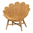 thumbnail image 2 of Bali and Pari Blossom Bohemian Natural Rattan Armchair, Honey, 2 of 10