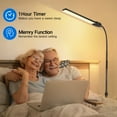 thumbnail image 6 of OUTON 2-in-1 LED Floor Lamp with Remote Touch Control Adjustable Standing Reading Light with 4 Color Temperature for Living Room, 6 of 9