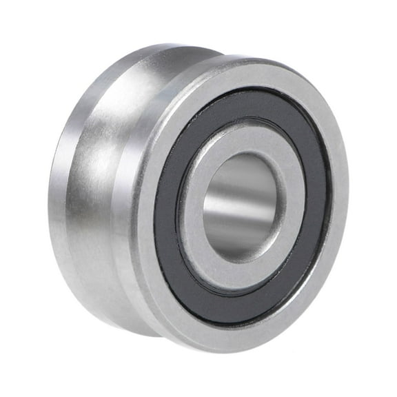 Unique Bargains LFR5201-10 U-Groove Ball Bearing 12x35x15.9mm Guide Pulley Bearings for 10mm Shaft