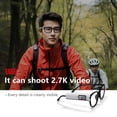 thumbnail image 5 of Wearable Glasses Action Camera Support Phones APP Wifi Playback Camera FPV Action Camera Real-time Outdoor 2.7K Function DV, 5 of 9