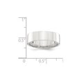 thumbnail image 3 of Solid 925 Sterling Silver 6mm Flat Size 8.5 Wedding Band, 3 of 3