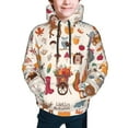 thumbnail image 5 of Kll Unisex Kids Boys Girls Hooded Pocket Pullover Hoodies-Hello Autumn, 5 of 9