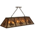 thumbnail image 3 of Meyda Tiffany 135573 48" L Trails End Island / Billiard Fixture - Silver, 3 of 5