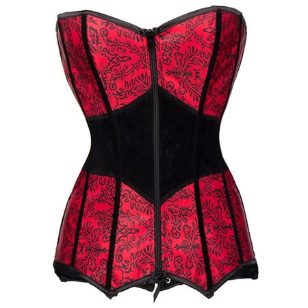 

DTBPRQ Shapewear for Women tummy Control Women Casual Sexy Eyelet Lace-up Print Fishbone Court Vintage Corset Straps Tank Tops Shapewear Bodysuit Corset Shapewear Body Shaper