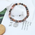 thumbnail image 6 of Daolelai Agate Apple Pendant Bracelet Bracelet Teacher's Day Gift for Teacher, 6 of 7