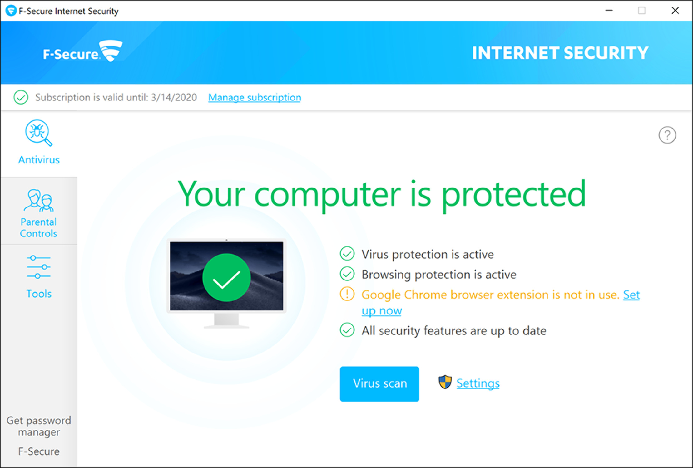 F-Secure Internet Security1 Year | 1 PC - image 3 of 5