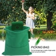thumbnail image 5 of Outdoor Foraging Bag Leather Waxed Canvas Foraging Pouch Leather Belt Pouch Fruit Picking Bag For Camping Outdoor Waist Hanging Tool Bag, Storage Bag, Large Storage Basket, 5 of 5