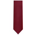 thumbnail image 2 of Jacob Alexander Men's Silk Blend Solid Color 2.5 inch Slim Width Neck Tie - Red Velvet, 2 of 8