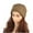Khaki, variant on Yuwull Winter Headbands For Women ， Ear Warmers For Women Headband Knit Thick Fleece Lined, Cold Weather Warm Ear Muffs(Many Color)
