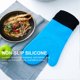 thumbnail image 4 of Oven Glove with Inner Cotton Layer Heat Resistant Oven Mitts Insulated Non-Slip Gloves Microwave Silicone Gloves for Cooking Baking Smoker Fireplace, 4 of 5