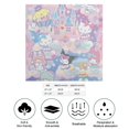 thumbnail image 2 of Hello Kitty Silk Satin Square Head Scarf - Square Head Scarves for Women Hair Kerchief Bandanas Sleeping Head Wraps, 2 of 8
