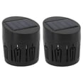 thumbnail image 1 of Solar Fence Lights, High Conversion Rate IP67 Waterproof Beautiful 45 Degree Sunlight Design Elegant Shell Pattern 2PCS Solar Wall Light  For Garden For Outdoor, 1 of 8
