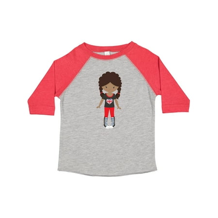 

Inktastic African American Girl London Girl Fashion Girl Gift Toddler Toddler Girl T-Shirt