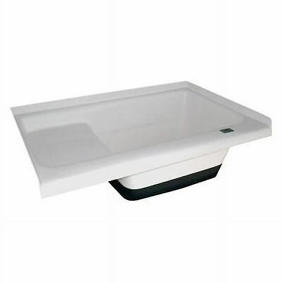 Colonial Sit in Step Tub with Right Hand Drain, White