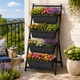 thumbnail image 5 of Costway 4 FT 4-Tier Vertical Raised Garden Bed Elevated Planter Box w/4 Container Boxes, 5 of 10