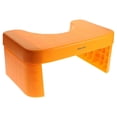 thumbnail image 1 of Orange Plastic Kids Toilet Stool with Antiskid Design and Stable Support for Home Use 12.5 x 9.8 x 7.9 inches, 1 of 2