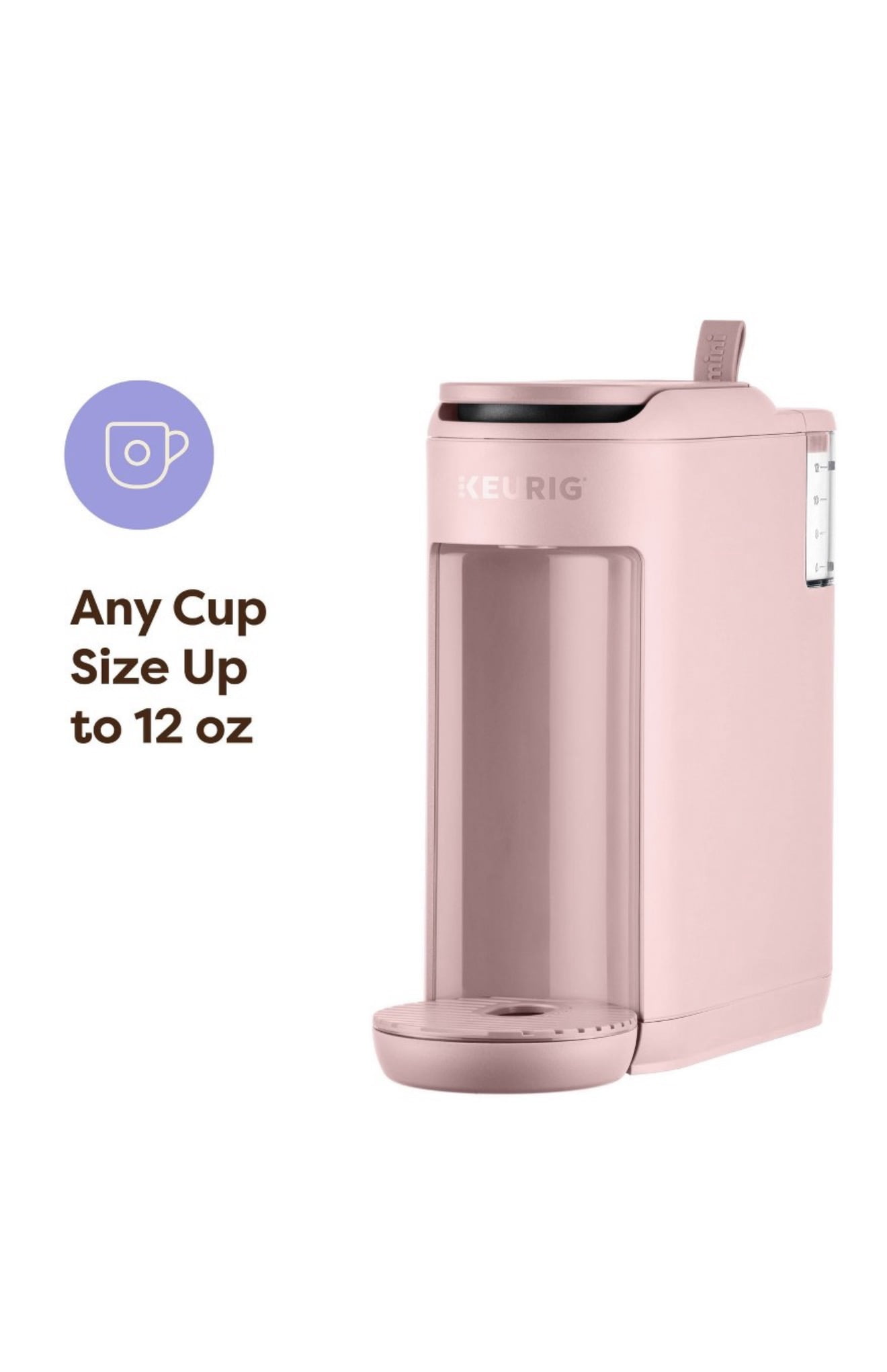 Keurig K-Mini Mate Single-Serve K-Cup Pod Coffee Maker  Pink Sands