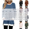 thumbnail image 6 of Bixock Women's Maternity Tops Long Sleeve Shirts Crew Neck Soild Color Loose Casual Pregnant Pullover Tops Soft Comfortable Daily Wear Maternity Clothings, 6 of 6