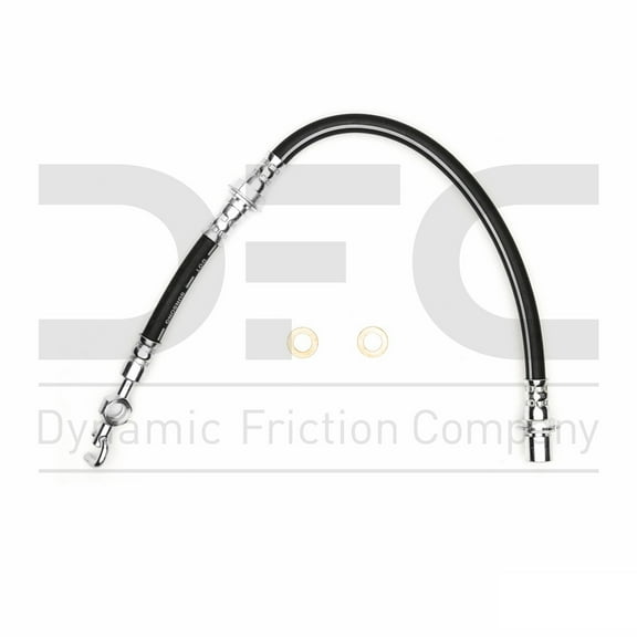 Front Dynamic Friction Company Brake Line Hose 350-76038 For 1991-1995 Toyota MR2