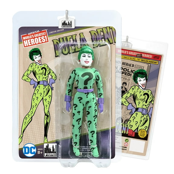 DC Comics Retro 6 Inch Action Figure Series: Duela Dent as Riddler