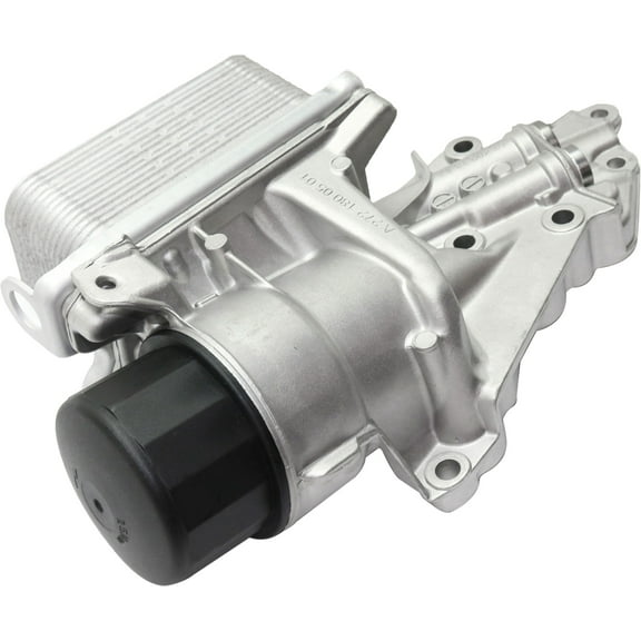 Oil Filter Housing Compatible with 2006-2007 Mercedes Benz C230 With Oil Cooler and Filter