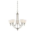 thumbnail image 1 of Savoy House Herndon 5 Light Chandelier in Satin Nickel, 1 of 1