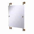 thumbnail image 4 of Dottingham Landscape Rectangular Frameless Rail Mounted Mirror - DT-27-93-BKM, 4 of 7