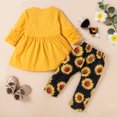 thumbnail image 3 of HIPYLO New Years Eve Toddler Outfit Girls 14-16 Outfits Onesies 18 Months Girls Clothing Set Size 10 12 Christmas Gifts 3 Toddler Girls Clothes Baby, Yellow 18-24 Months, 3 of 9