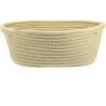 thumbnail image 4 of WORGEOUS Panier De Rangement Pour Jouet Cotton Rope Basket Khaki 1Pack, 4 of 8