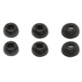 thumbnail image 1 of uds almohadillas para los oídos de repuesto aislamiento de ruido almohadillas para los oídos de espuma de rebote lento suave para auriculares IOS Pro negro, 1 of 5