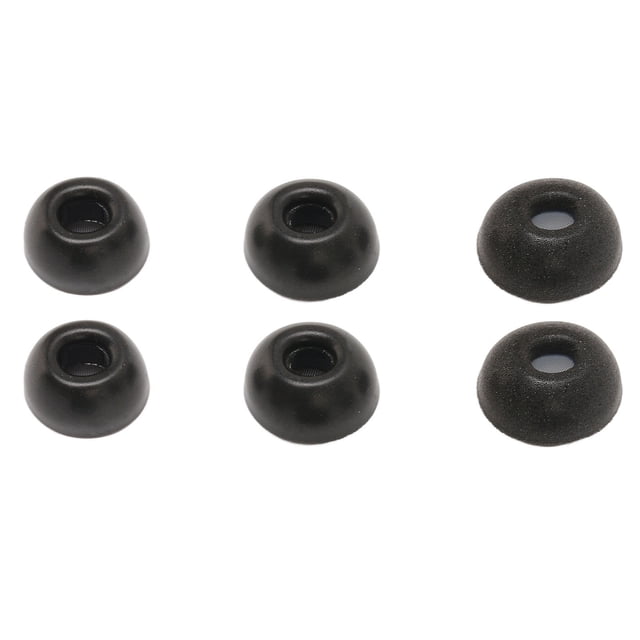 uds almohadillas para los oídos de repuesto aislamiento de ruido almohadillas para los oídos de espuma de rebote lento suave para auriculares IOS Pro negro