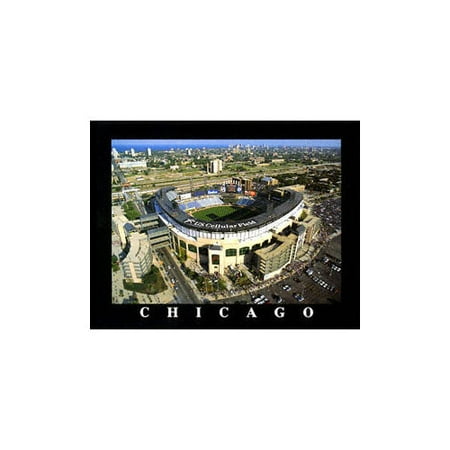 MLB - Chicago White Sox - US Cellular Field - 22x28 Aerial Photograph