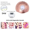 thumbnail image 3 of Ganfancp Sun-P1 54W Lámpara de Uñas de Gel Secador de Uñas Led para Esmalte de Gel-99Stimers Accesorios para Uñas de Gel Curado Uñas Del Dedo Del Pie Rebajas Flash Deals 1X Lámpara de Uñas; 1X Manual, 3 of 5