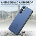 thumbnail image 4 of Allytechgroup Slim Case for Samsung Galaxy A56 5G, Shockproof Anti-Scratch Magnetic Cover, Wireless Charging Compatible, Lightweight Protective Phone Case for Samsung Galaxy A56 5G, Blue, 4 of 8