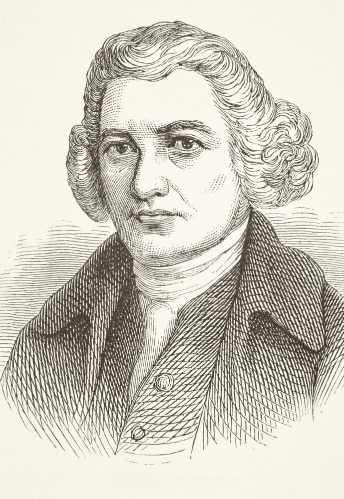 John Smeaton 1724 - 1792 English Engineer And The Founder Of The Civil Engineering Profession In Great Britain From The National And Domestic History Of England By William Aubrey Published London Circ