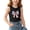 Black, variant on Avrnliq Girls Patriotic Sleeveless Tank Top Kids American Flag Bow Shirt Navy 4th of July Summer Outfits,Size 8 T