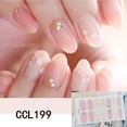 thumbnail image 1 of Holographic Y2K Nail Strips - Full Wraps, Self-Adhesive, Glossy, and DIY Nail Art Decals for Women, 1 of 4