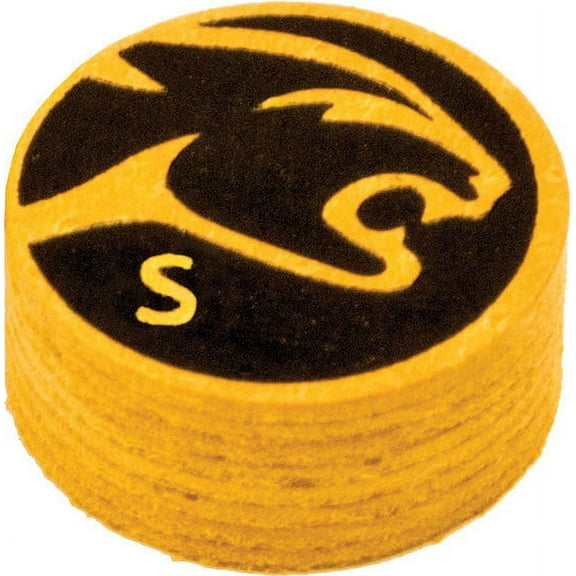 Predator Billiards Victory Yellow/Gold Billiards Pool Cue Stick Tip - SOFT