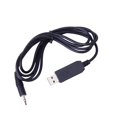 thumbnail image 1 of Cable adaptador de interfaz Cat CI-V USB de 1 pieza para IC 150 cm negro perfecl, 1 of 8